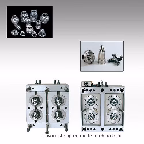 カスタマイズされたプラスチック射出成形 2/4 キャビティ 5 ガロンプリフォームウォーターボトル金型